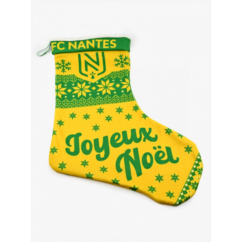 Chaussette de Noël FC Nantes